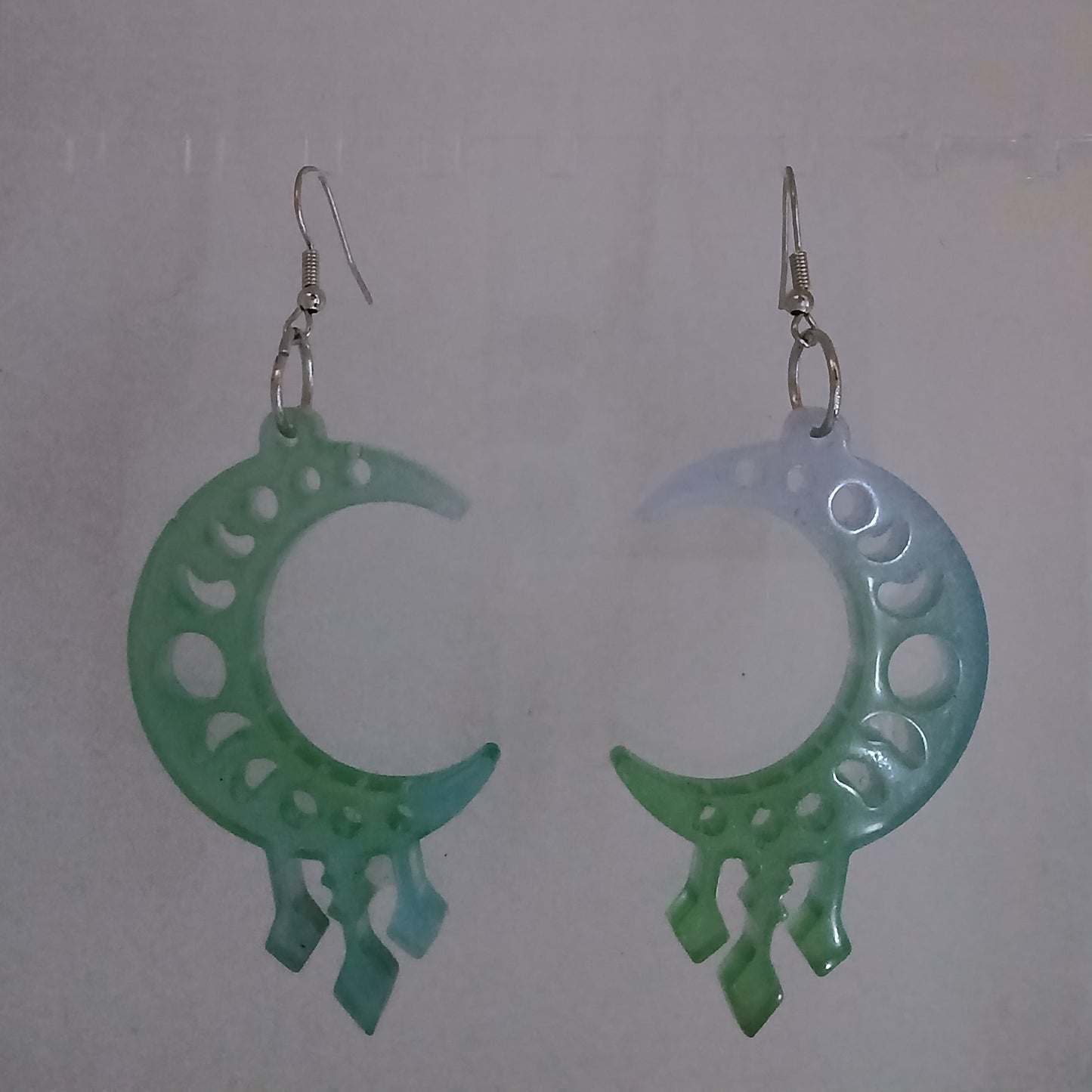 Cresent Moon with Moon Phases